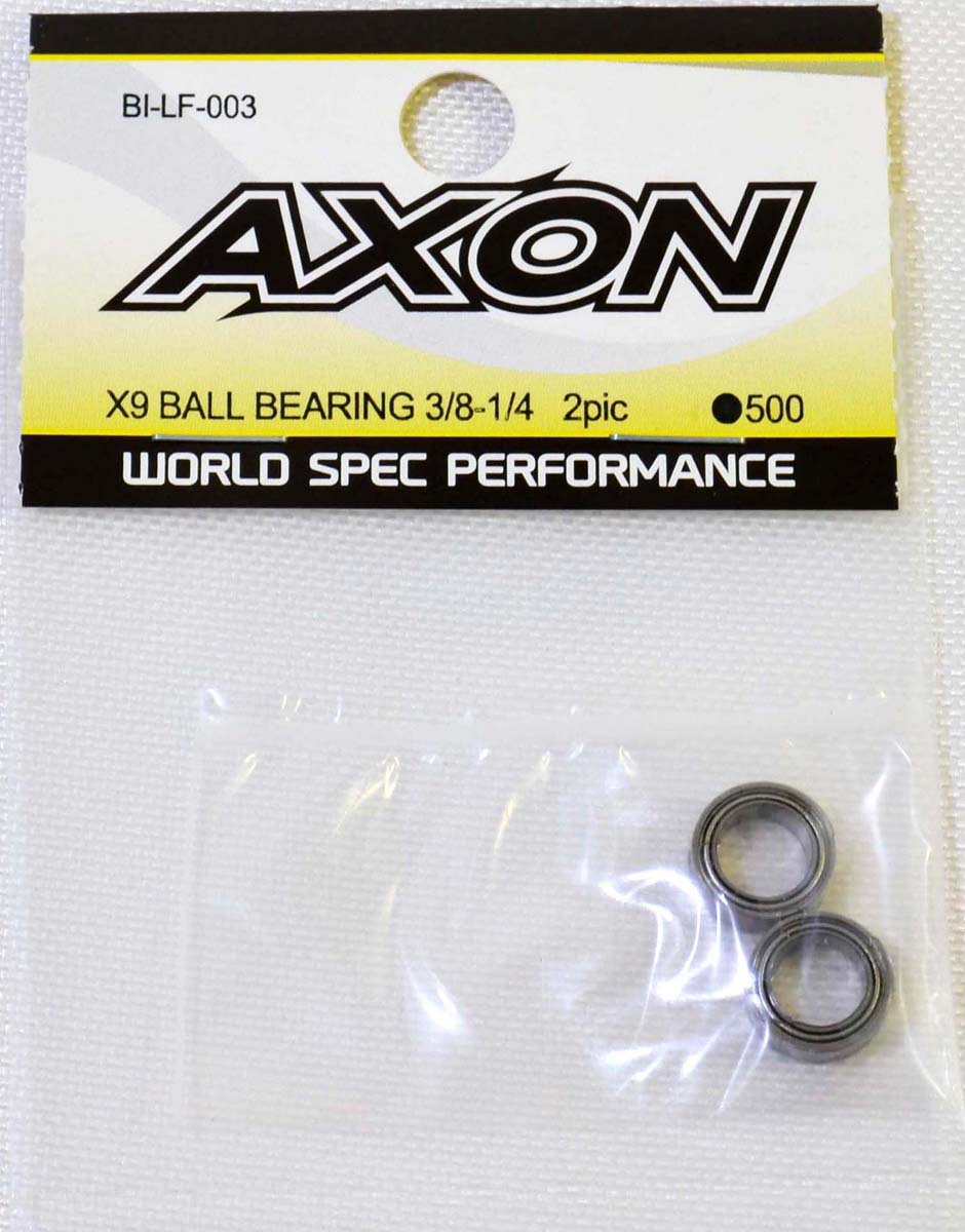 AXON X9 BALL BEARING 3/8-1/4 2pic 【BI-LF-003】