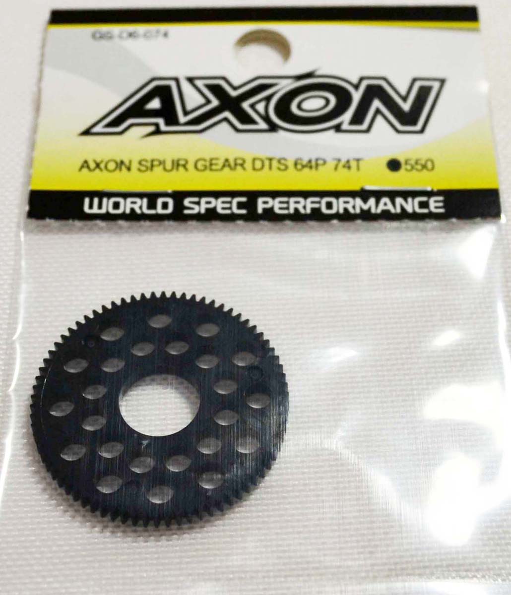 【返品種別B】□「返品種別」について詳しくはこちら□※画像はイメージです。実際の商品とは異なる場合がございます。【商品紹介】AXON AXON SPUR GEAR DTS 64P 74Tです。すべてに妥協なき両立、異次元のローフリクション。...