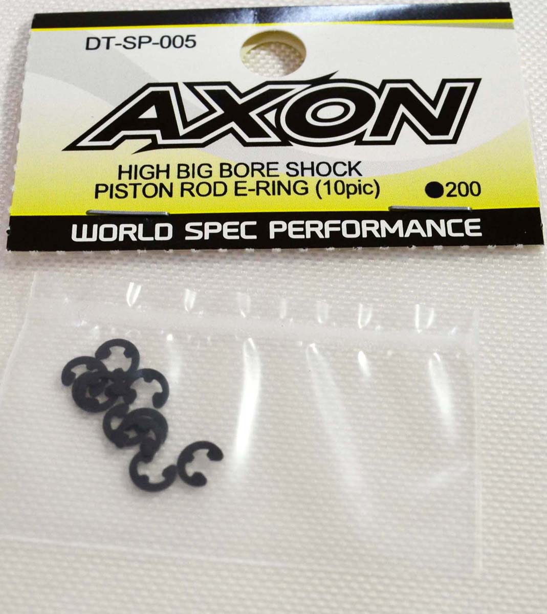 AXON HIGH BIG BORE SHOCK PISTON ROD E-RING (10pi