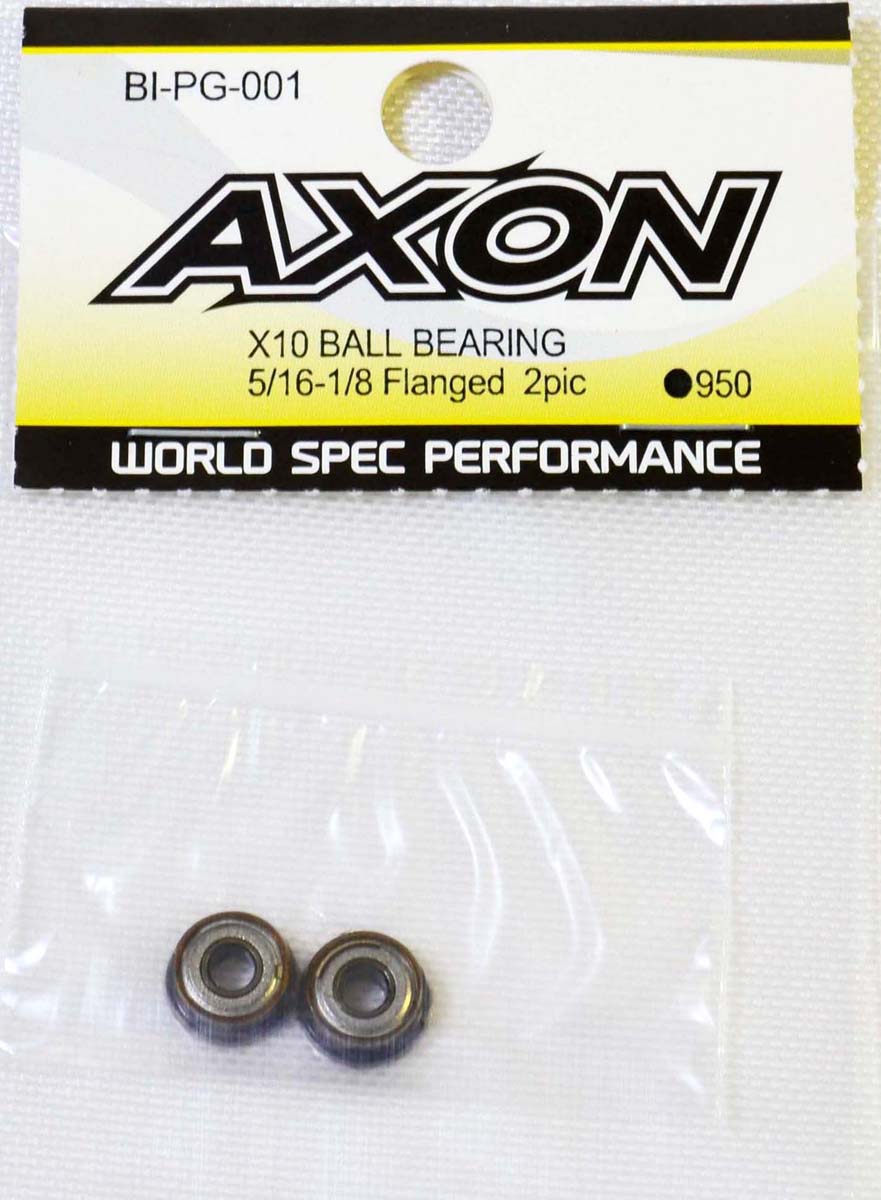 AXON X10 BALL BEARING 5/16-1/8 Flanged 2pic 【BI-PG-001】
