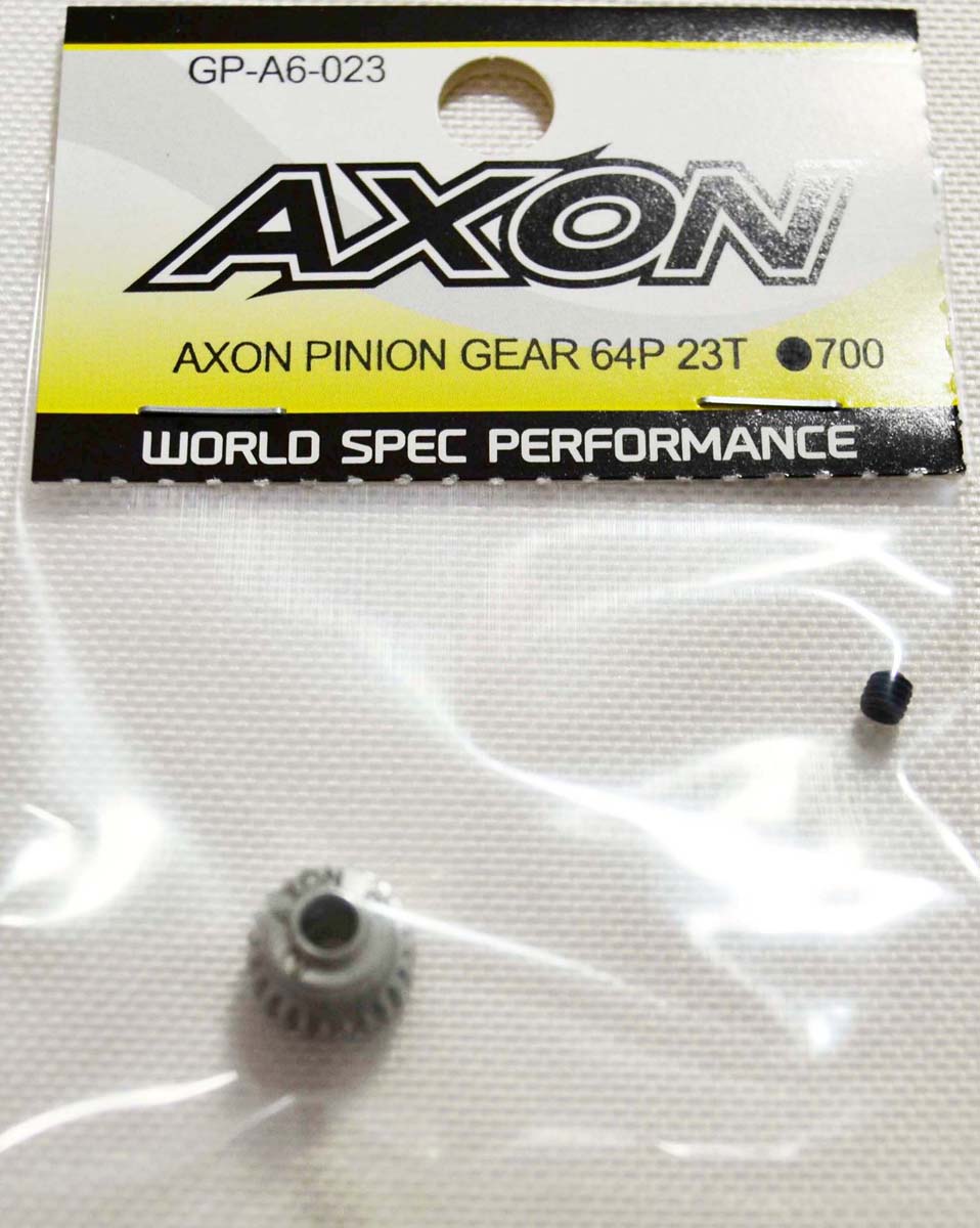 AXON AXON PINION GEAR 64P 23T【GP-A6-023】 ラジコンパーツ