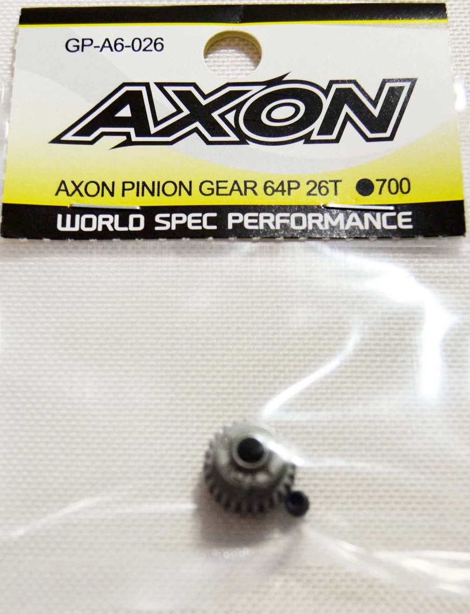 AXON AXON PINION GEAR 64P 26TyGP-A6-026z WRp[c