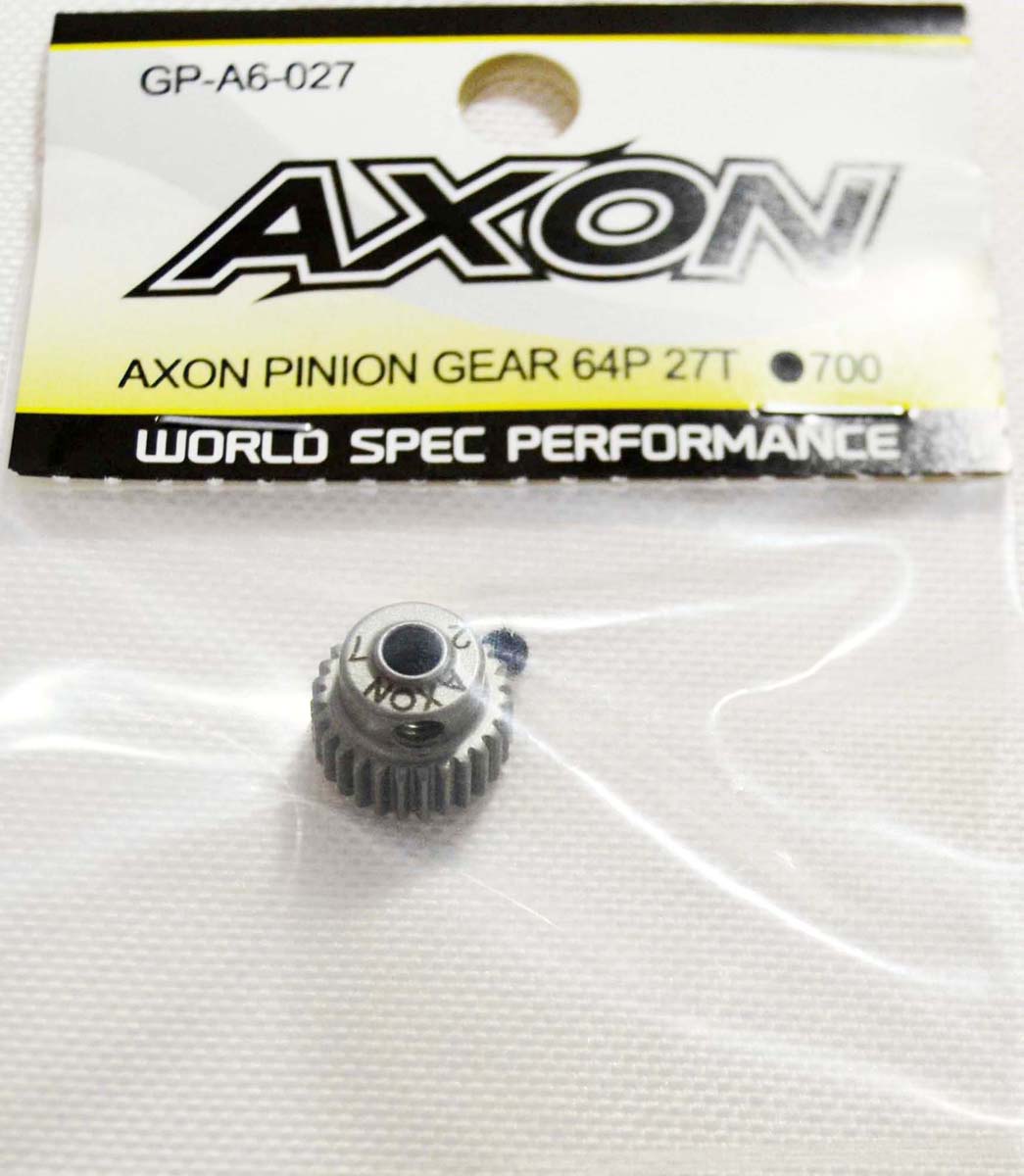 AXON AXON PINION GEAR 64P 27T【GP-A6-027】 ラジコンパーツ