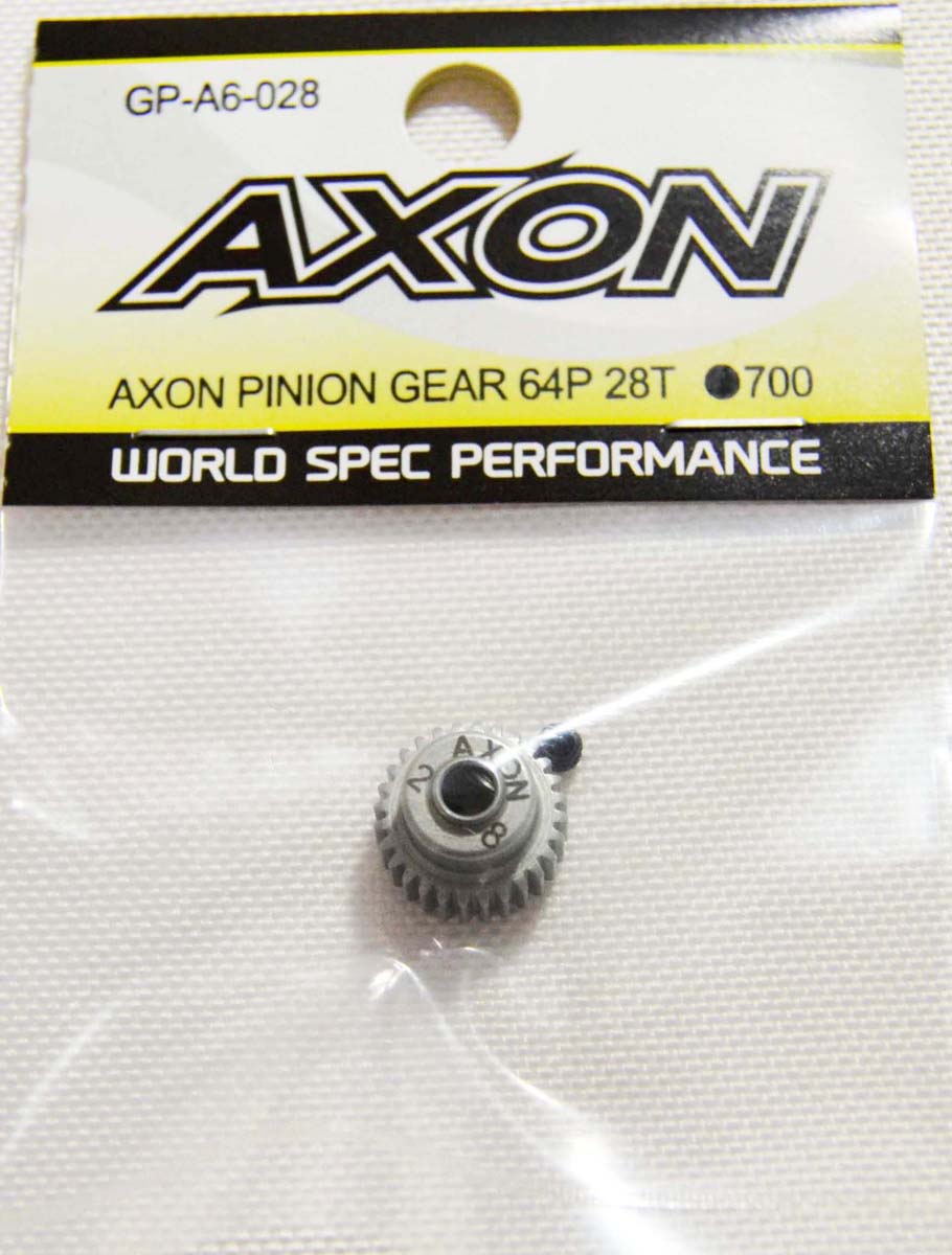 AXON AXON PINION GEAR 64P 28T【GP-A6-028】 ラジコンパーツ