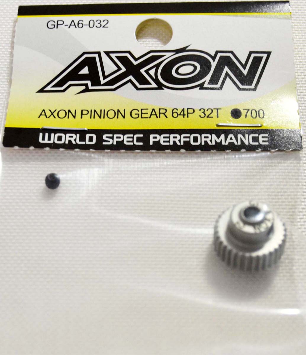 AXON AXON PINION GEAR 64P 32T【GP-A6-032】 ラジコンパーツ