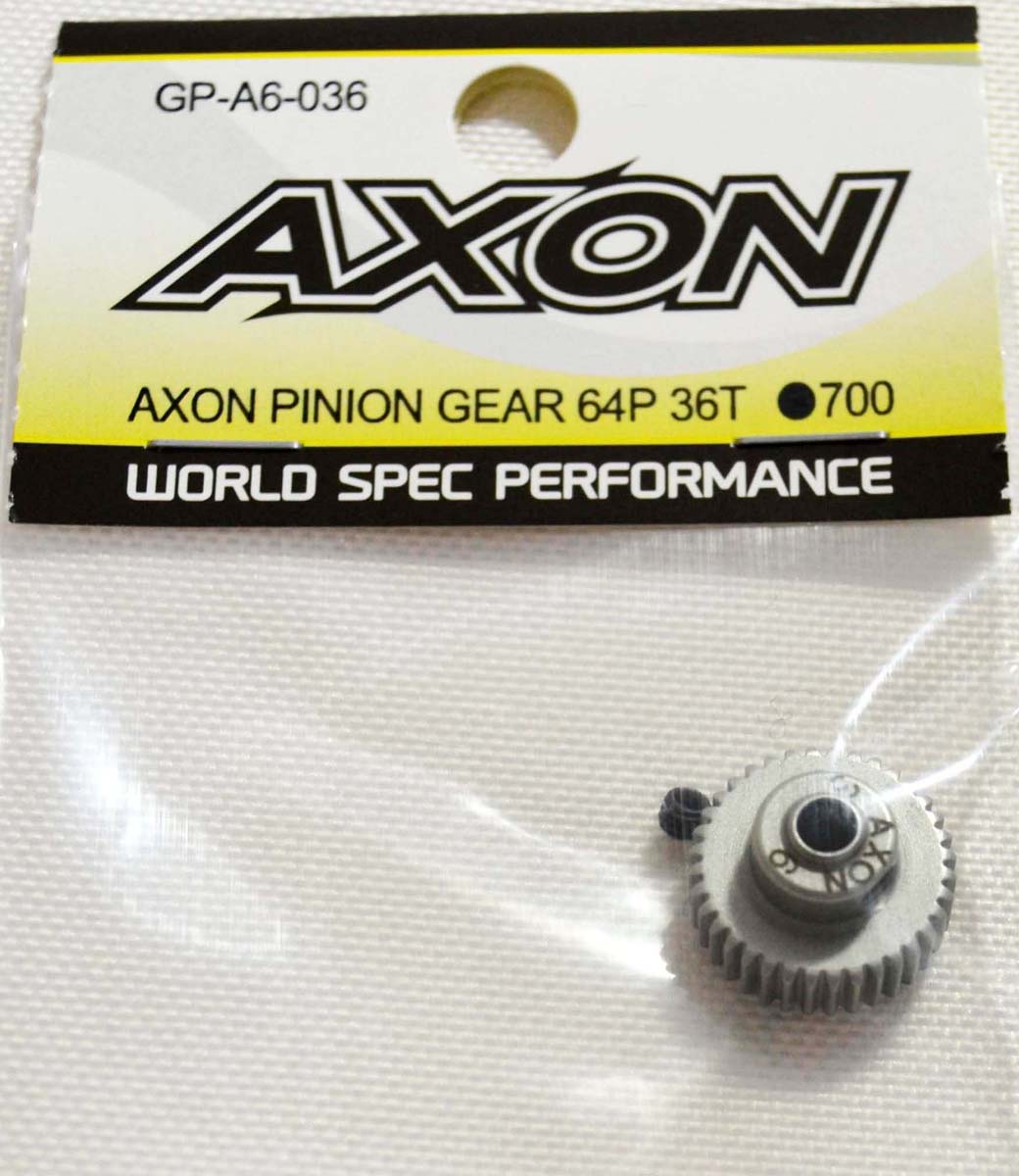 AXON AXON PINION GEAR 64P 36T【GP-A6-036】 ラジコンパーツ