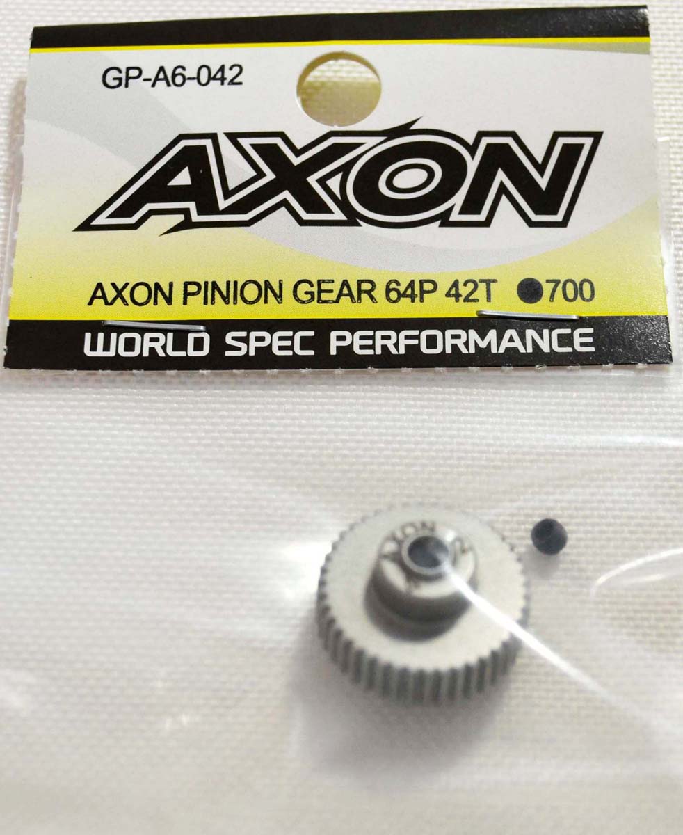 AXON AXON PINION GEAR 64P 42T【GP-A6-042】 ラジコンパーツ