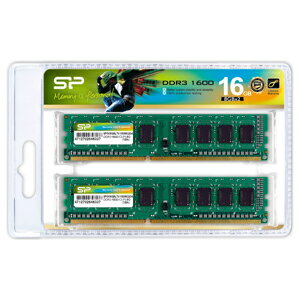 SiliconPowerʥꥳѥ PC3-12800DDR3-1600240pin DDR3 SDRAM DIMM 16GB8GB2 SP016GBLTU160N22