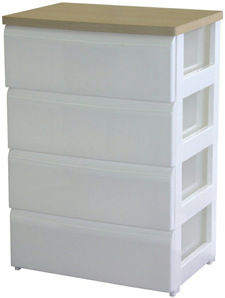 平和工業 TWチェスト-564 (ホワイト・幅562×奥行400×高さ807mm) HK-TW564WH [HKTW564WH]