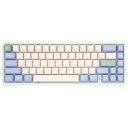 VarmiloiA~j JjJL[{[h Minilo ~j Eucalyptus 67L[ pz zbgXbv Vo[ Varmilo 67 Minilo Eucalyptus ANSI Hot-Swap Mechanical Keyboard VXH67A046SILVER