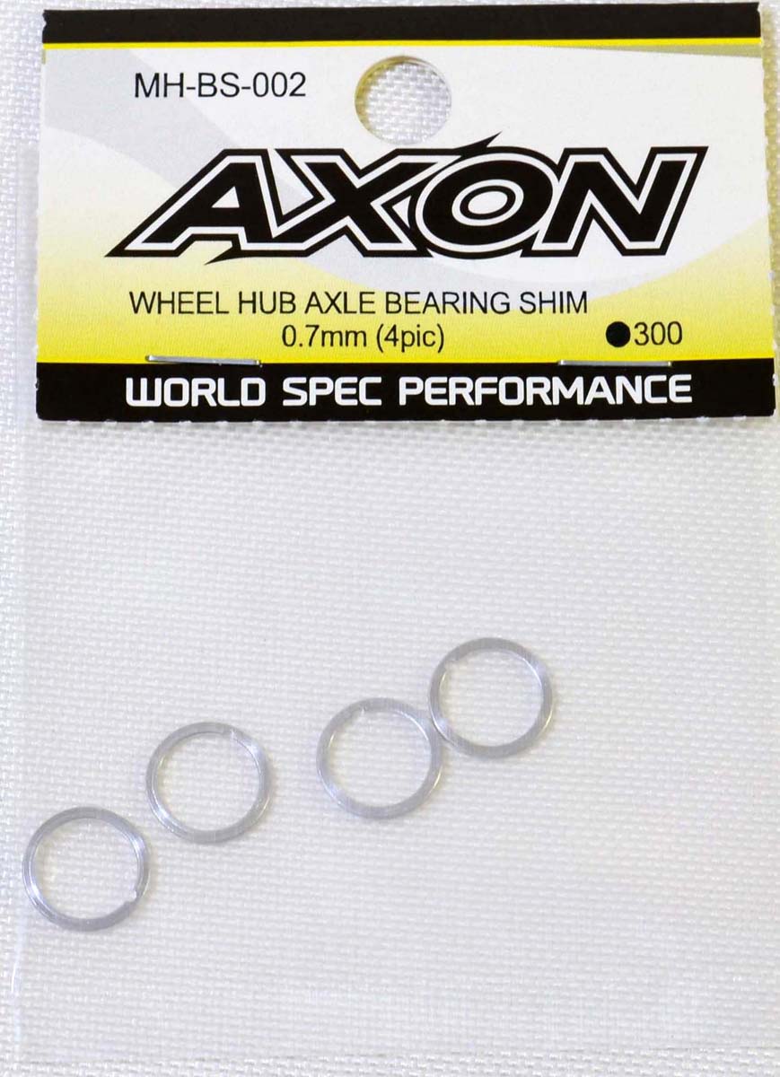 AXON WHEEL HUB AXLE BEARING SHIM 0.7mm (4pic)【