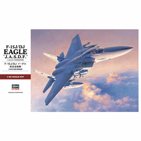 ハセガワ 1/48 F-15J/DJイーグル 航空自衛隊【PT51】 プラモデル