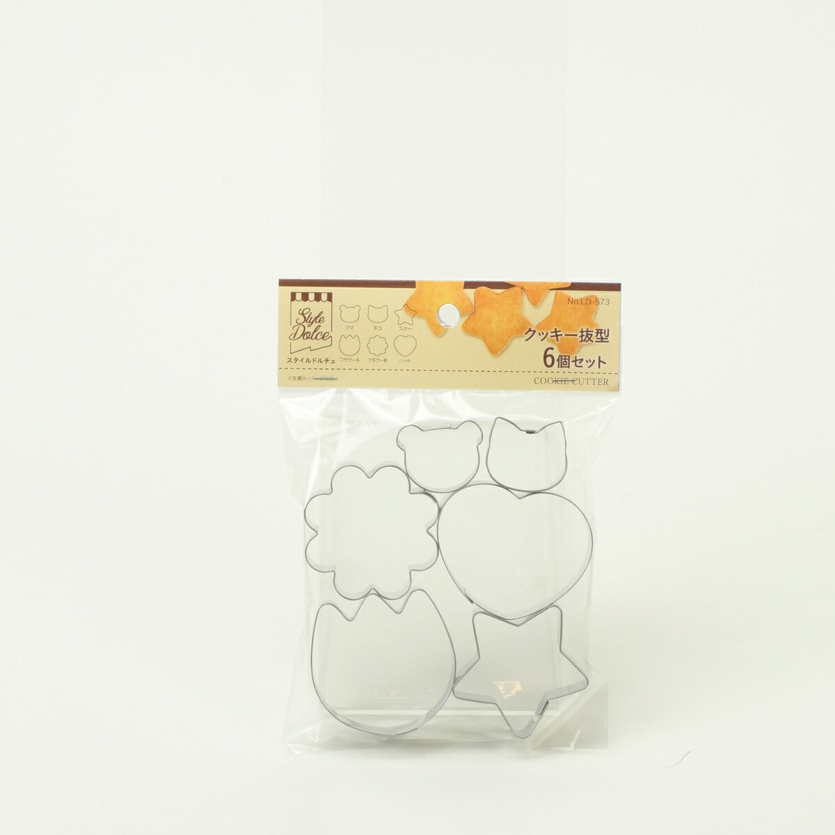 ベストコ クッキー抜型 6個セット LD-573 Bestco [LD573]