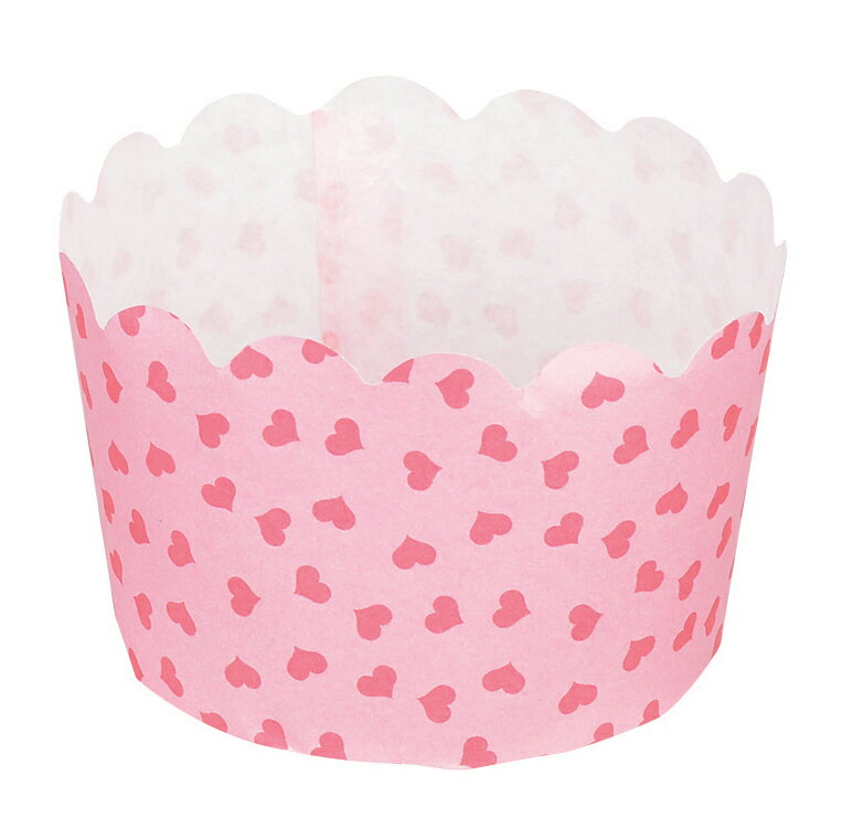 LD-590 ベストコ 紙製マフィンカッププチハート 7cm 12枚入 Bestco [LD590]