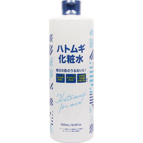 男性用スキンケア　男性用化粧品　はとむぎ　ハトムギ メンズハトムギ化粧水　500ml ATK メンズハトムギケシヨウスイ500ML