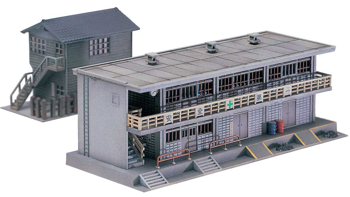 ［鉄道模型］グリーンマックス 【再生産】(Nゲージ) 2134 近代型詰所(未塗装組立キット)