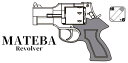 MATEBA Revolver マルシン工業 マテバ 3インチ Xカート式ガスリボルバー WディープブラックABS 木製ショートグリップ仕様【対象年令 18才以上用】 エアガン