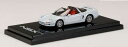 ホビージャパン 1/64 ホンダ NSX Type T 脱着式ルーフ付（プラチナホワイトパール）【HJ643006BWP】 ミニカー