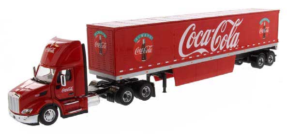 Coca-Cola Collectibles 1/50 Coca-Cola ピータービルト 579 トラクター＆トレーラー【450050】 ミニカー