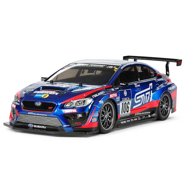 オフロードカー タミヤ 1/10 電動RC組立キット SUBARU WRX STI NBRチャレンジ（TT-02シャーシ)【58645】 ラジコン