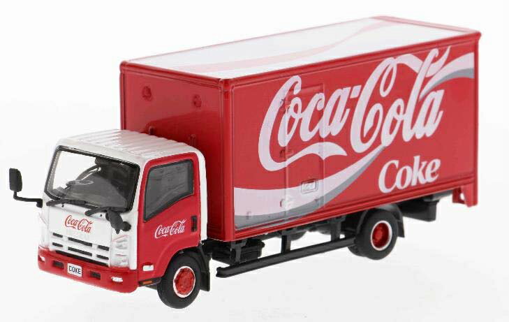 Coca-Cola Collectibles 1/76 いすゞ Nシリーズ コンテナトラック【1764144】 ミニカー