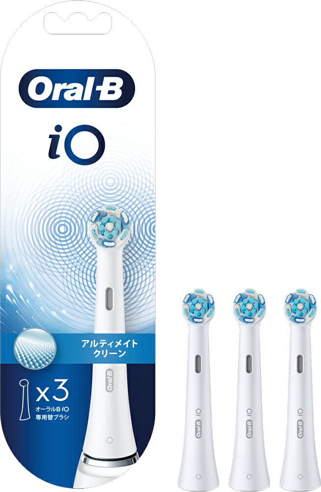 IORBCW-3EL ブラウン アルティメイトクリーンブラシ（ホワイト） BRAUN　Oral-B（オーラルB） 