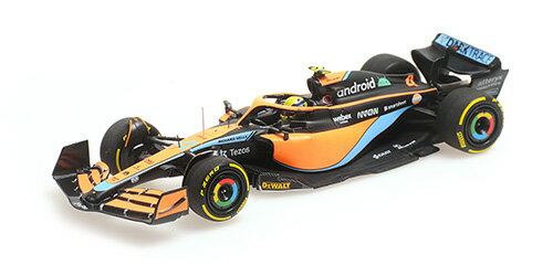 ミニチャンプス 1/43 マクラーレン F1 チーム MCL36 ランド・ノリス バーレーンGP 2022【537224304】 ミニカー