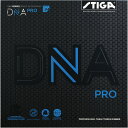 STJ-1712020519 STIGA(スティガ) 卓球ラバー DNA PRO M(DNA プロ M)テンション系裏ソフト(赤・厚)