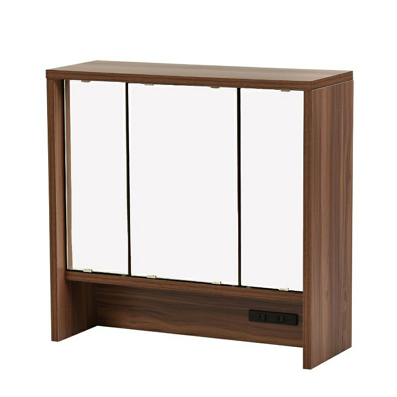 FDR-0002-BR JK-PLAN(ジェイケイ・プラン) メイク収納 ドレッサー（カラー：ブラウン） [FDR0002BR]