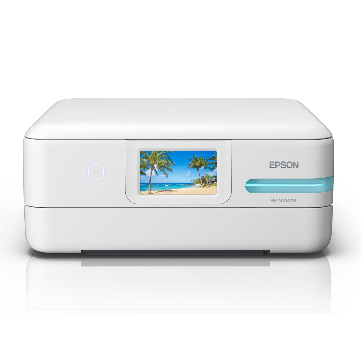 エプソン エコタンク搭載 A4カラーインクジェット複合機 5色（ホワイト） EPSON EW-M754TW