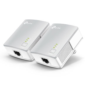 TP-Link（ティーピーリンク） AV600 PLCスターターキット HomePlug AV規格 PLCアダプタ（総務省指定 第AT-16001号） TL-PA4010 KIT 1