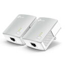 TP-Link（ティーピーリンク） AV600 PLCスターターキット HomePlug AV規格 PLCアダプタ（総務省指定 第AT-16001号） TL-PA4010 KIT