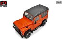 LCD MODELS 1/18 Land Rover Defender 90 works V8 70th Edition (2018)オレンジ【LCD18007-OR】 ミニカー