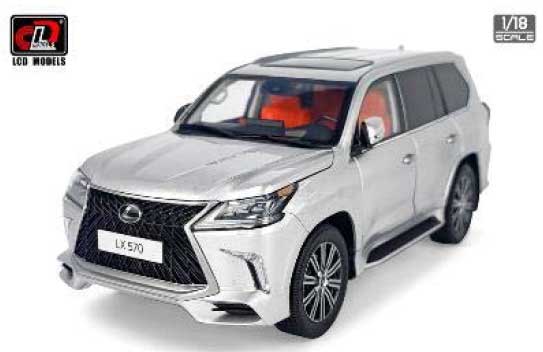 LCD MODELS 1/18 LEXUS LX570 シルバー【LCD18010-SI】 ミニカー