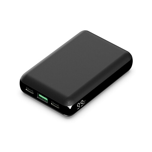 HIDISC PD30W急速充電 モバイルバッテリー 10000mAh Type-C×2/USB-A×1 (ブラック) HD-PD30W10000FTBK HIDISC PD30W急速充電 モバイルバッテリー 10000mAh Type-C×2/USB-A×1 (ブラック) HD-PD30W10000FTBK