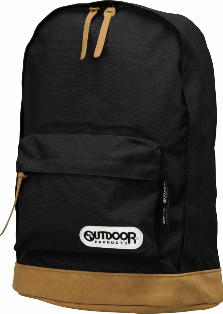 OUTDOOR - OUTDOOR PRODUCTS ボトムスエードデイパック（ブラック・約19L） ATR-6202110 アウトドアプロダクツ