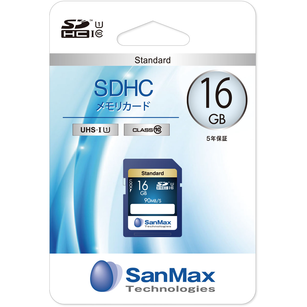 SSS16U SanMax（サンマックス） SDHCメモリカード 16GB Class10 UHS-I