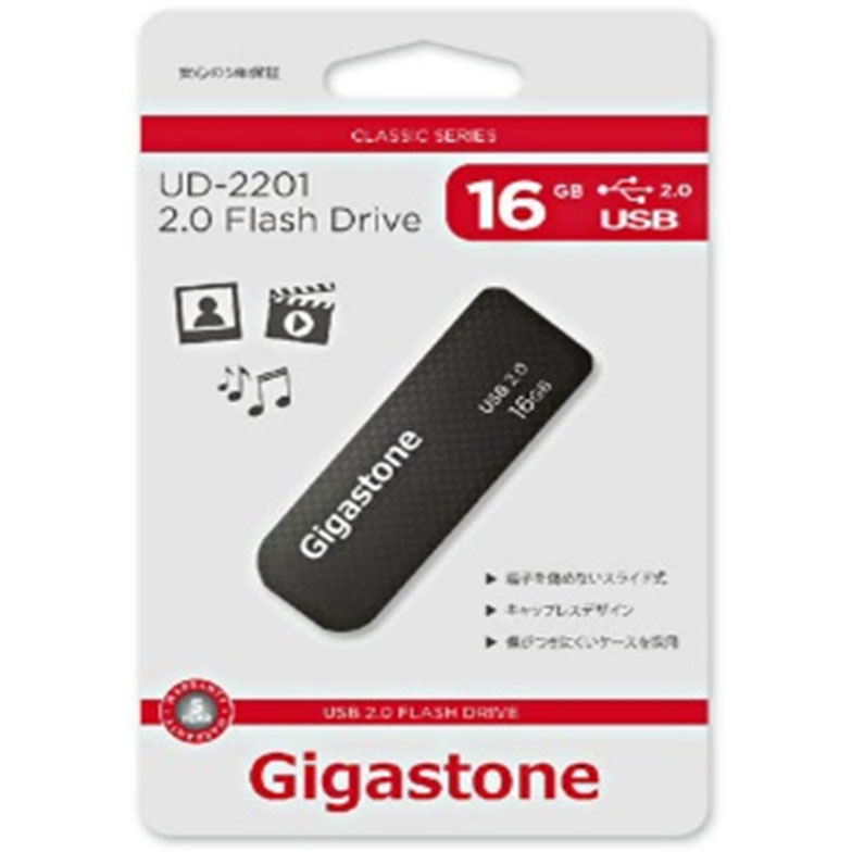 Gigastoneʥȡ USB2.0б եå 16GB GJU2-16GF