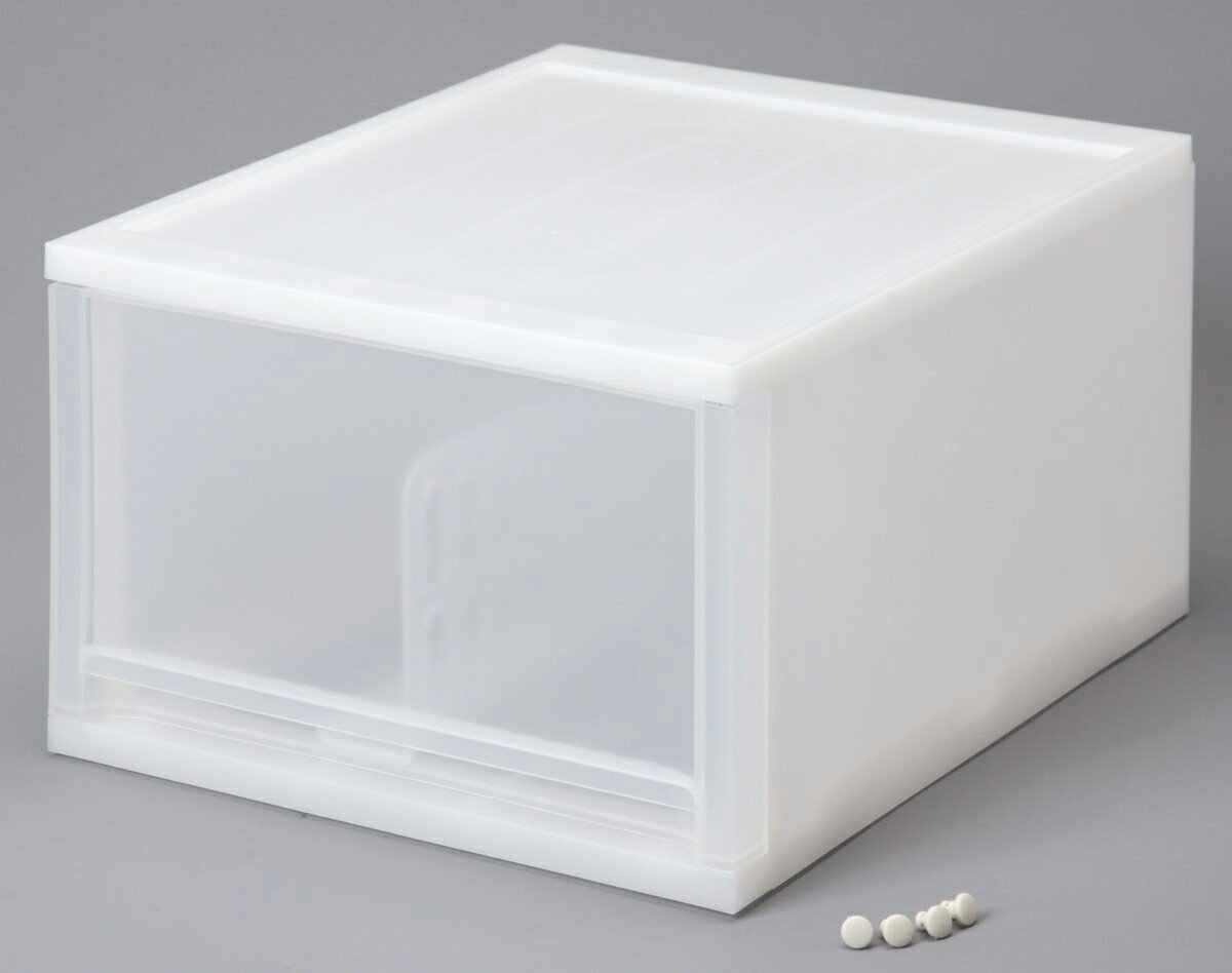 サンコープラスチック プリオA4深1段ケース 　ホワイト SANKO-BA4F1-WH [SANKOBA4F1WH]