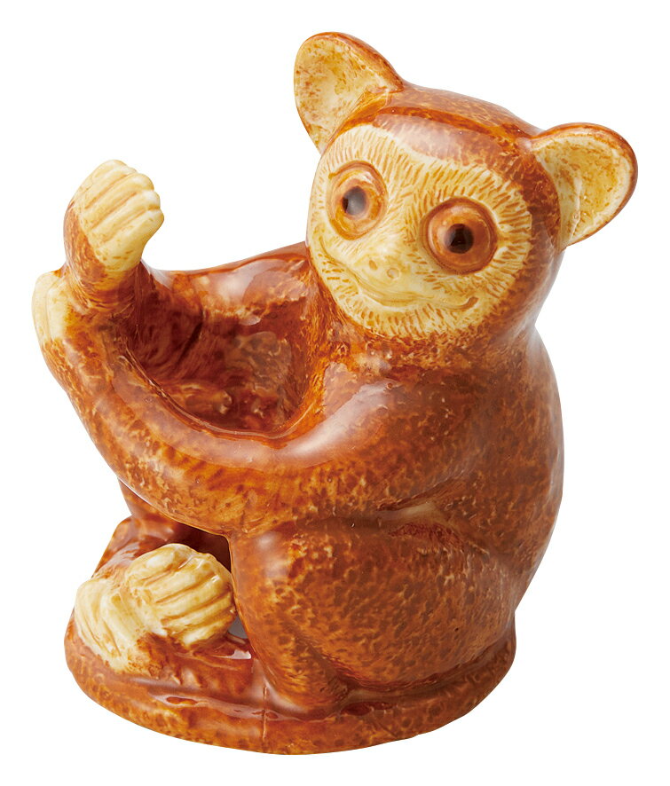 セトクラフト アニマル歯ブラシスタンド メガネザル 127-102138 setocraft [127102138]