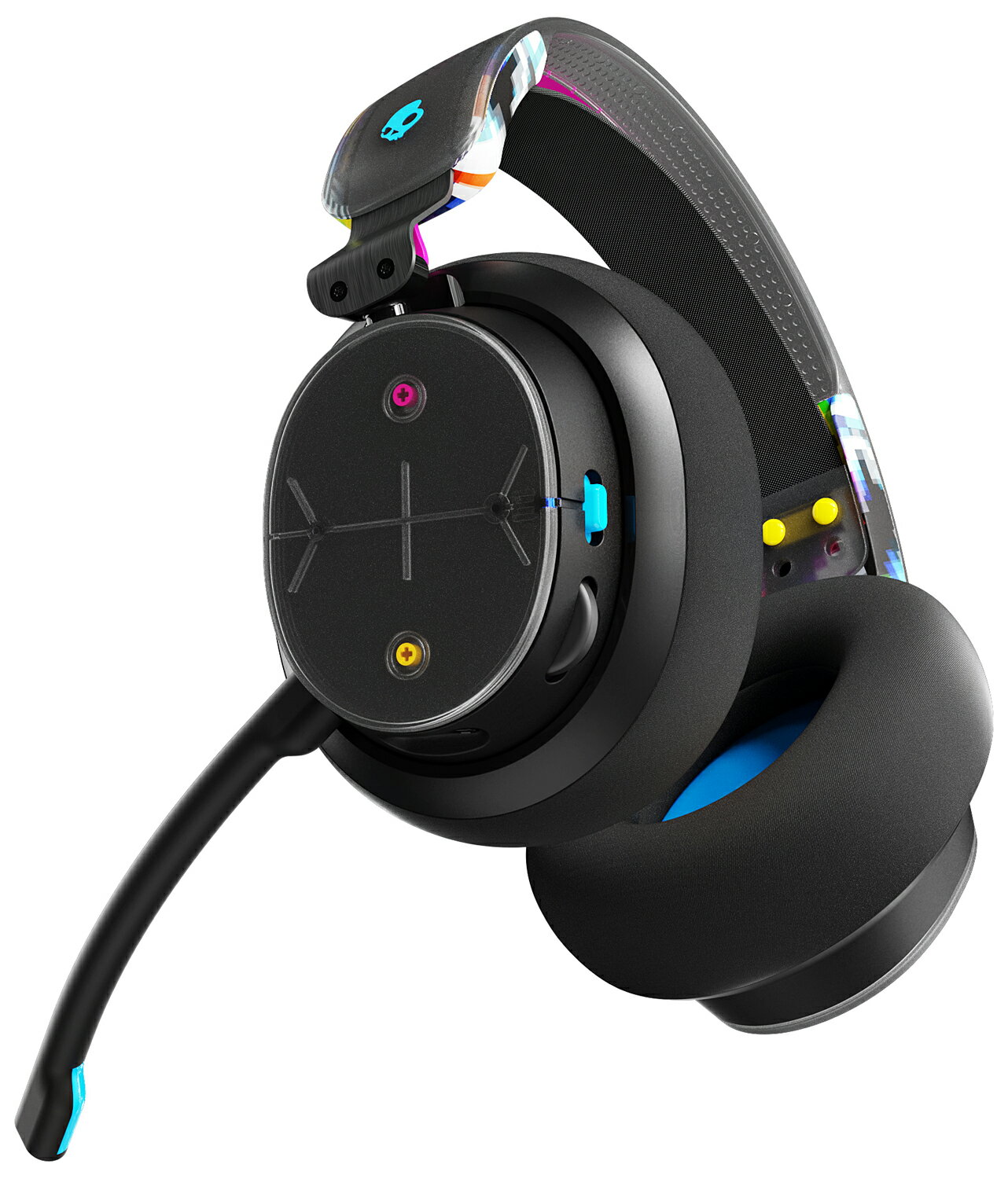 SKULLCANDY ゲーミングヘッドセット PLYR BLACK DIGI HYPE ［φ3.5mmミニプラグ＋USBC＋USB-A 両耳 ヘッドバンドタイプ］ S6PPY-P003