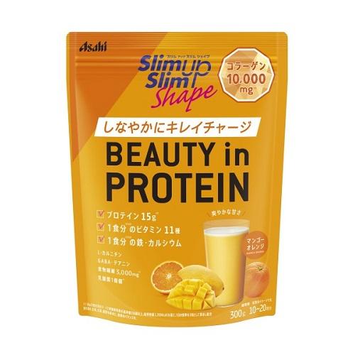 スリムアップスリムシェイプ　BEAUTY in PROTEIN　300g アサヒグループ食品 SUSシエイプBEAUTYINPRO