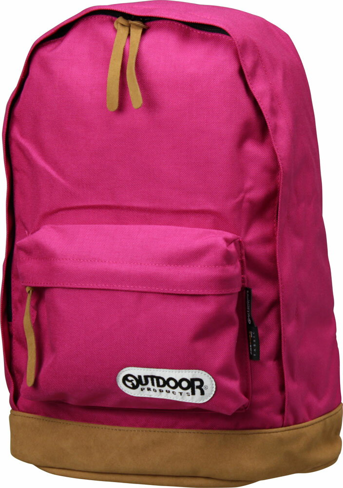 OUTDOOR - OUTDOOR PRODUCTS ボトムスエードデイパック（ピンク・約19L） ATR-6202132 アウトドアプロダクツ
