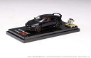 ホビージャパン 1/64 ホンダ シビック TYPE R (FK8) 2017 エンジンディスプレイモデル付（クリスタルブラックパール）【HJ641055ABK】 ミニカー