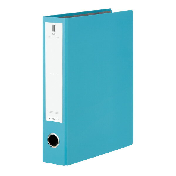 コクヨ チューブファイル＜NEOS＞A4 縦 50mmとじ 2穴 B色（ターコイズブルー） フ-NE650B