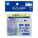 コクヨ テープのり<ドットライナーフリック>本体 お徳用パック タ-DM4900-06-2R
