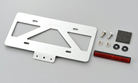 Stabilizer - デイトナ 軽量ナンバープレートスタビライザー リフレクター付き クリアーL 99681 DAYTONA