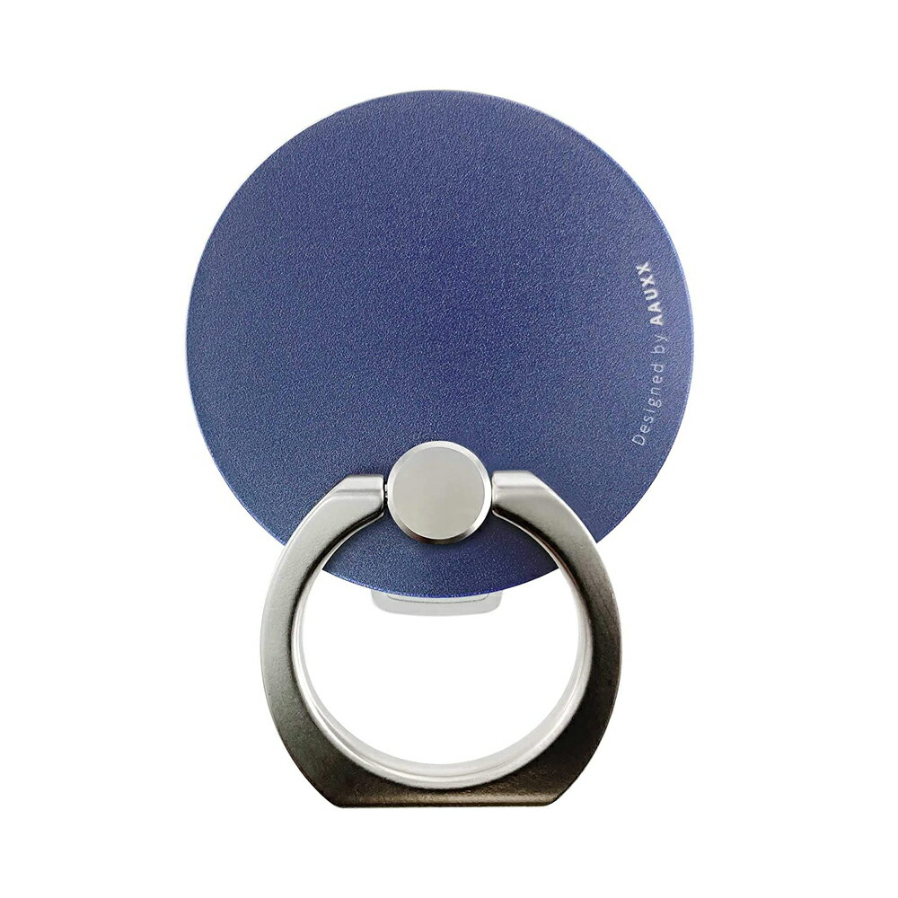AAUXX ワイヤレス充電対応 着脱式スマホリング『iRing ポップ』（ミッドナイトブルー） UMS-IRPOP01MB