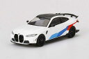 MINI−GT 1/64 BMW M4 Mパフォーマンス (G82) アルピンホワイト(右ハンドル)【MGT00346-R】 ミニカー