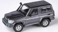 樂天商城 - PARA64 1/64 トヨタ ランドクルーザー 71 2014 SWB Graphite グレー LHD【PA-55562】 ミニカー